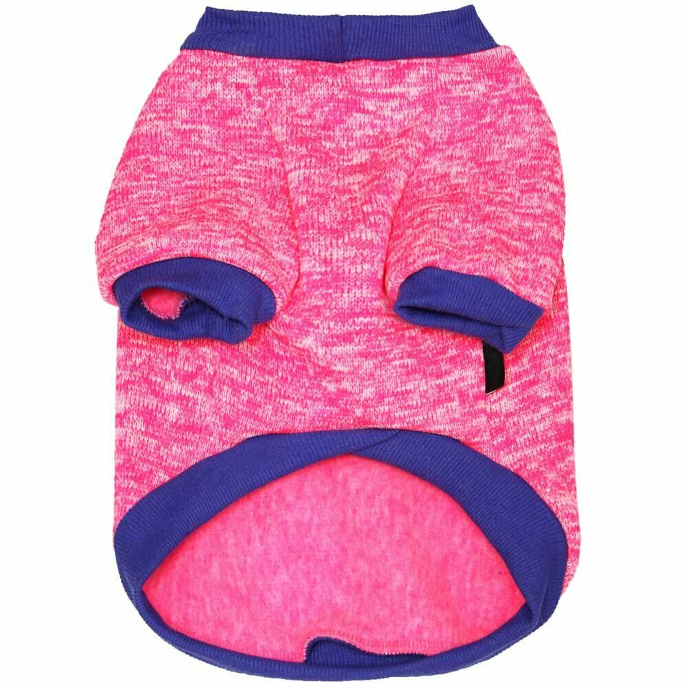 Suéter de punto para perros "Ojos bonitos" de GogiPet, rosa