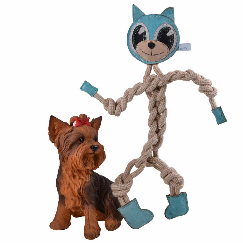 Un juguete genial para perros producido a partir de materias primas sostenibles
