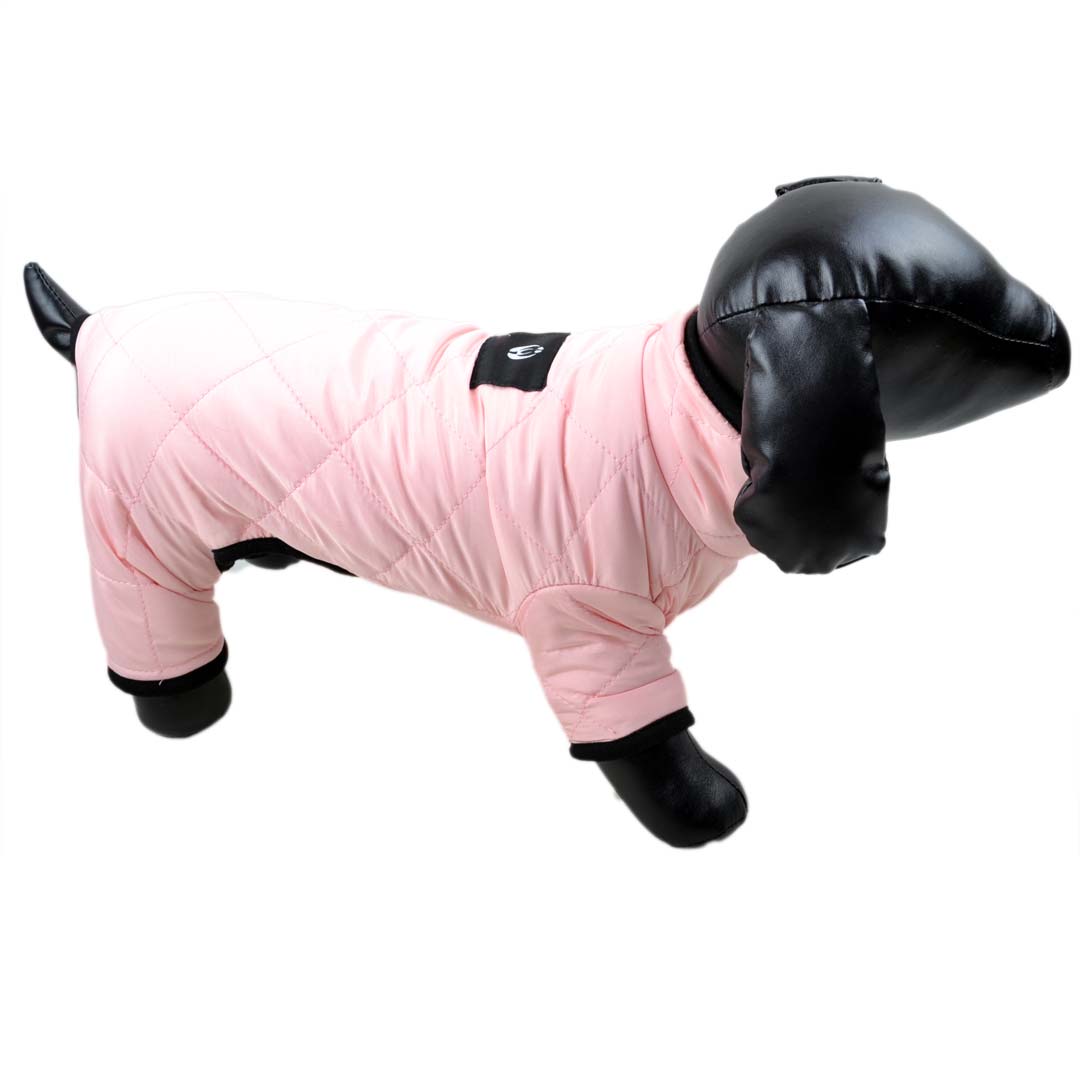 Traje de nieve rosa - Ropa de abrigo para perros