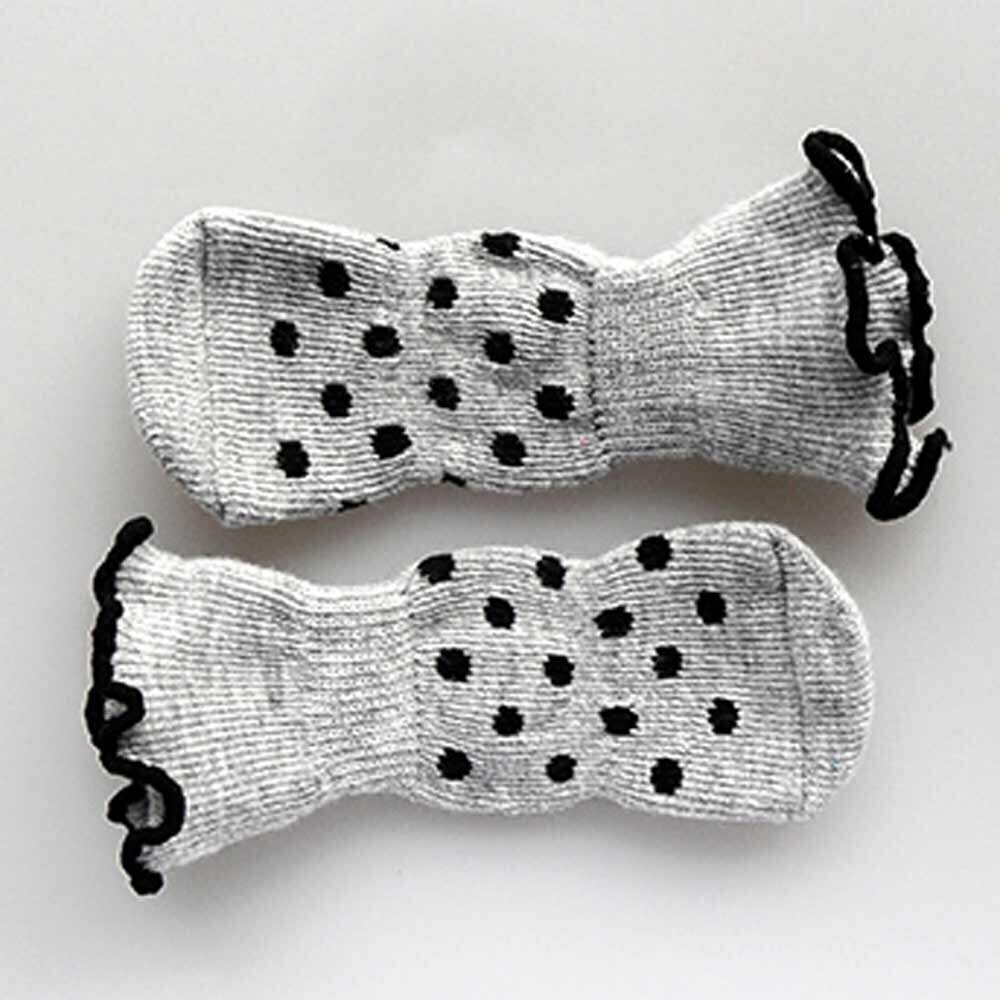 Calcetines antideslizantes para perros GogiPet, gris