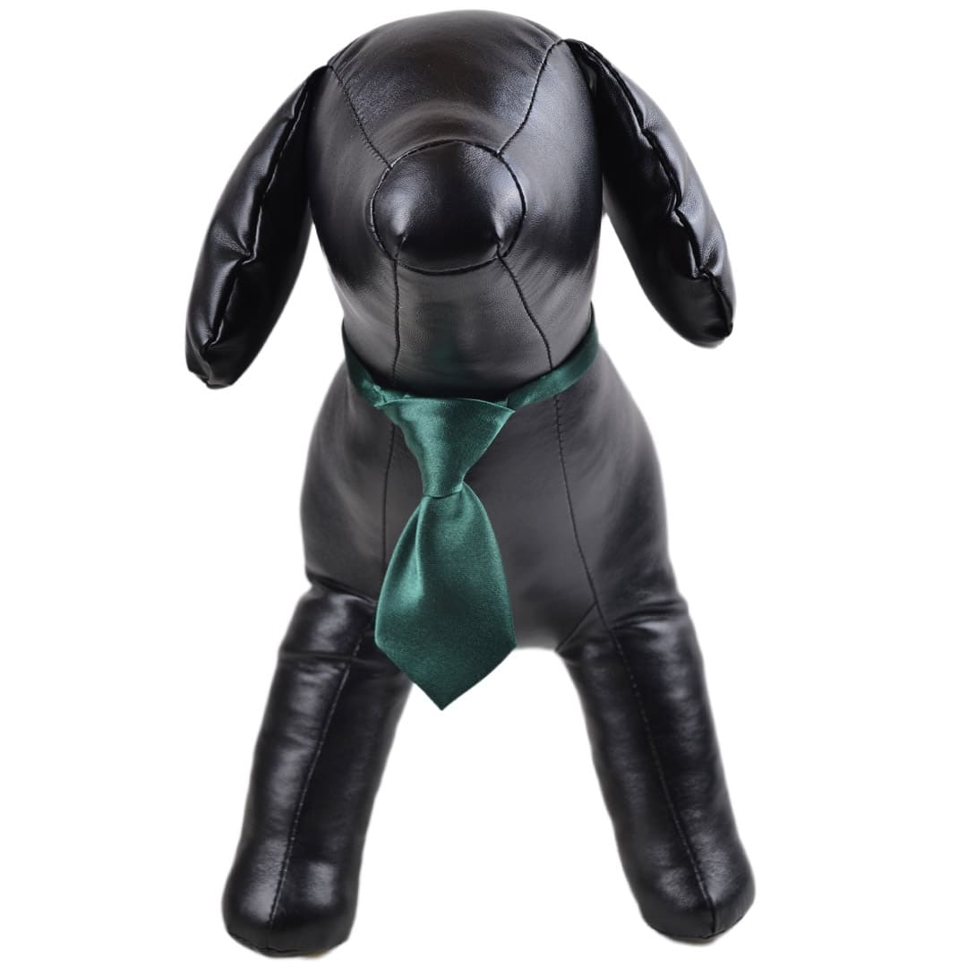 Corbata para perros en color verde oscuro de GogiPet®