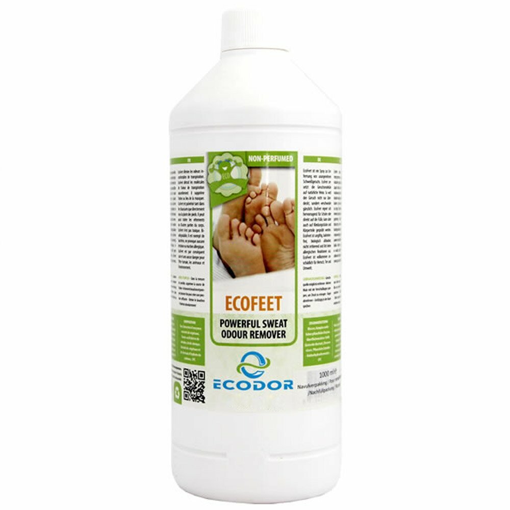 Ecodor Ecofeet boltella de repuesto de 1 L. - EcoFeet contra olores de pies.