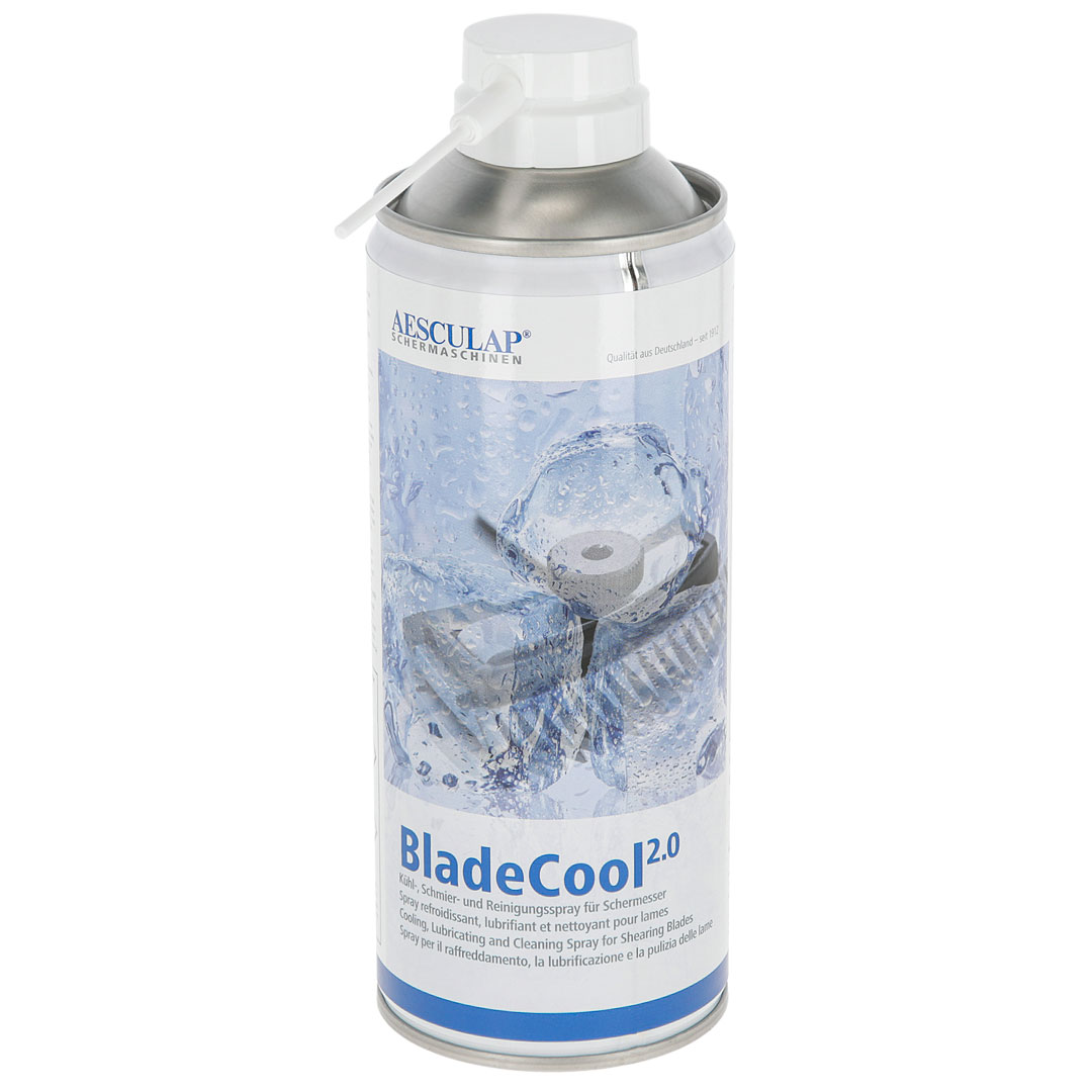 Aesculap BladeCool 2.0 spray refrigerante, aceite y limpieza para cortapelos