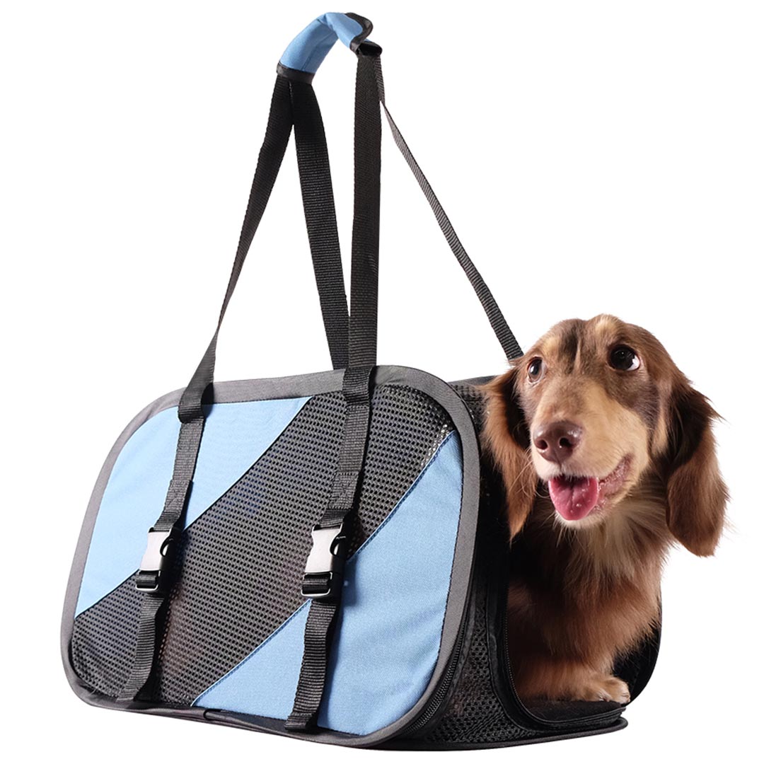 Cómodo bolso para perros con un asa cómoda