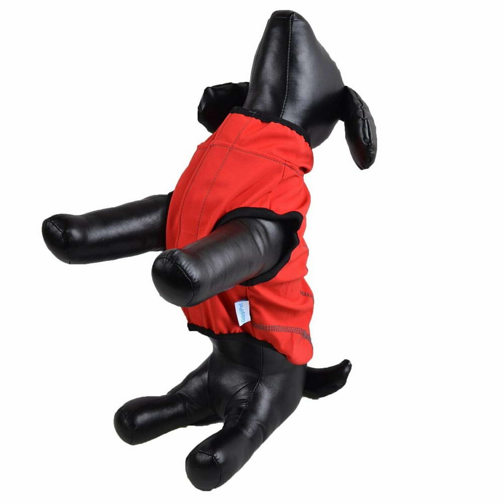 Chubasquero para perros "Outdoor Wear" rojo sin mangas de GogiPet