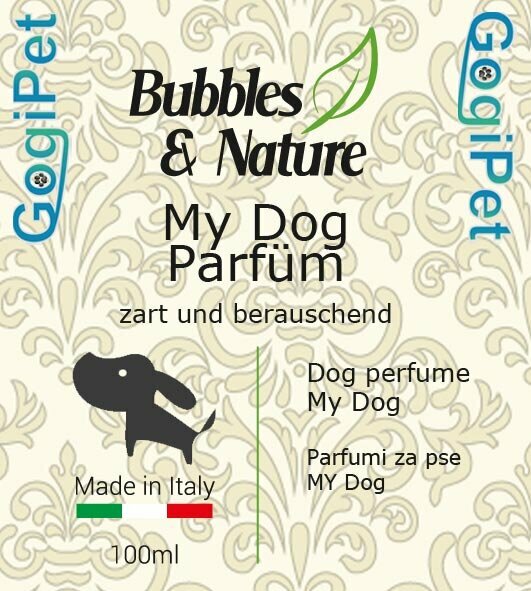 "My Dog" Perfume para perros de Bubbles & Nature.
