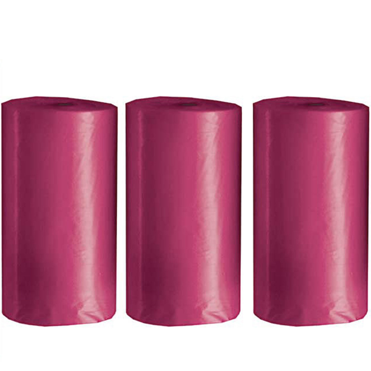 Hundekotbeutel im 3er Pack - biologisch abbaubare Sackersl fürs Gackerl in rosa für Ihren Hundekotbeutelspender