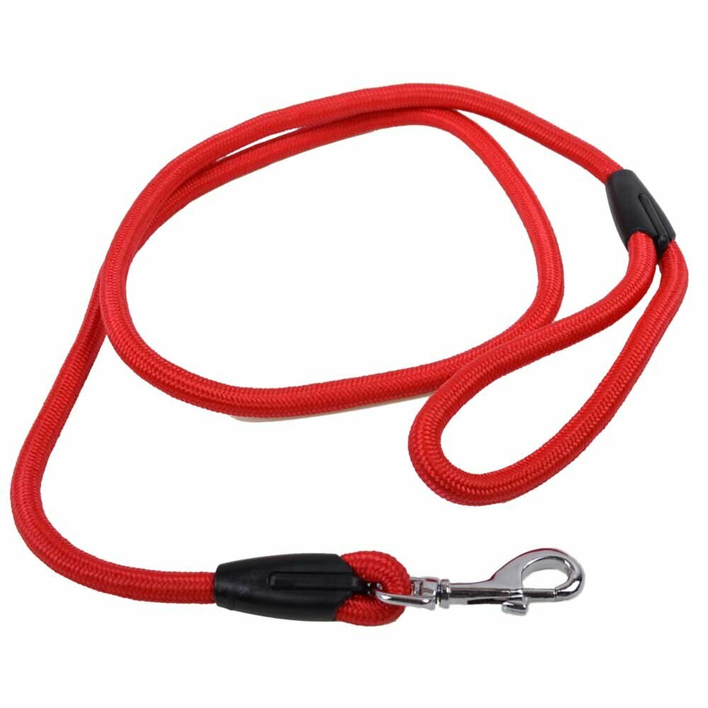 Correa para perros de cuerda de alpinismo en polipropileno de alta calidad, de color roja