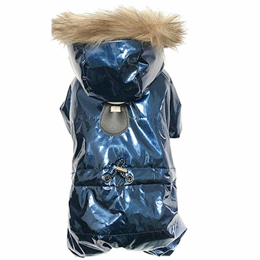 Mono de nieve para perros "Lorenzo" de GogiPet, azul