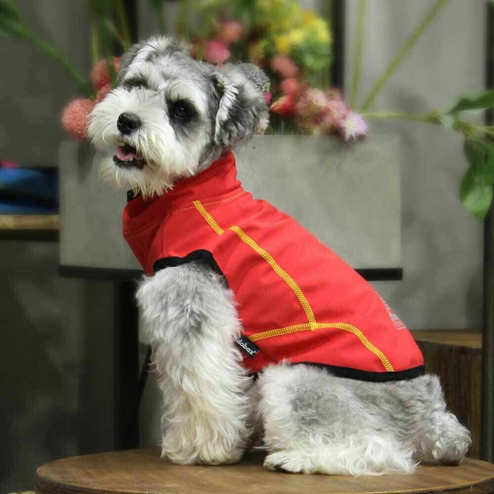 Chubasquero para perros "Outdoor Wear" rojo sin mangas