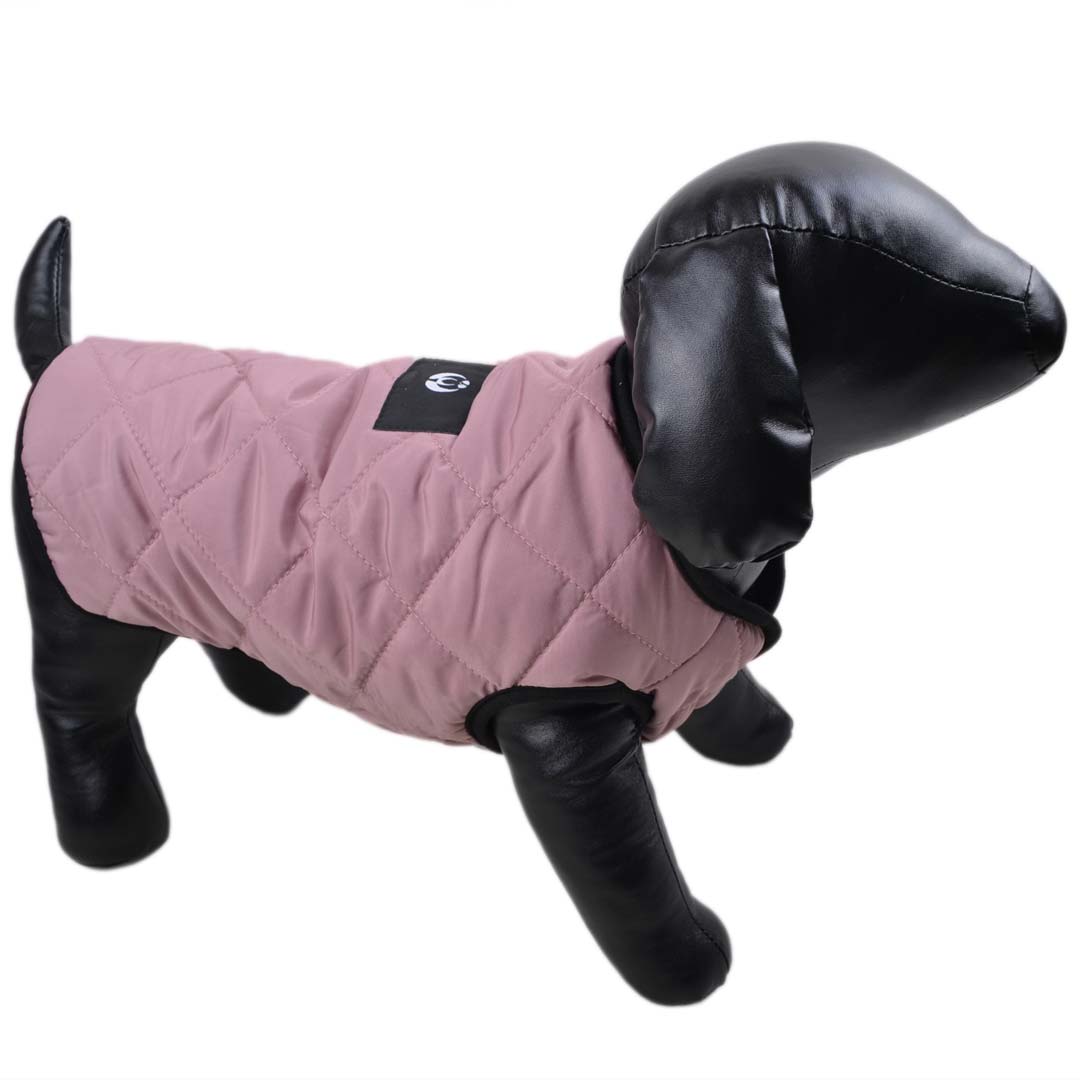Parka para perros con forro cálido - Anorak para perros lila claro para los días fríos