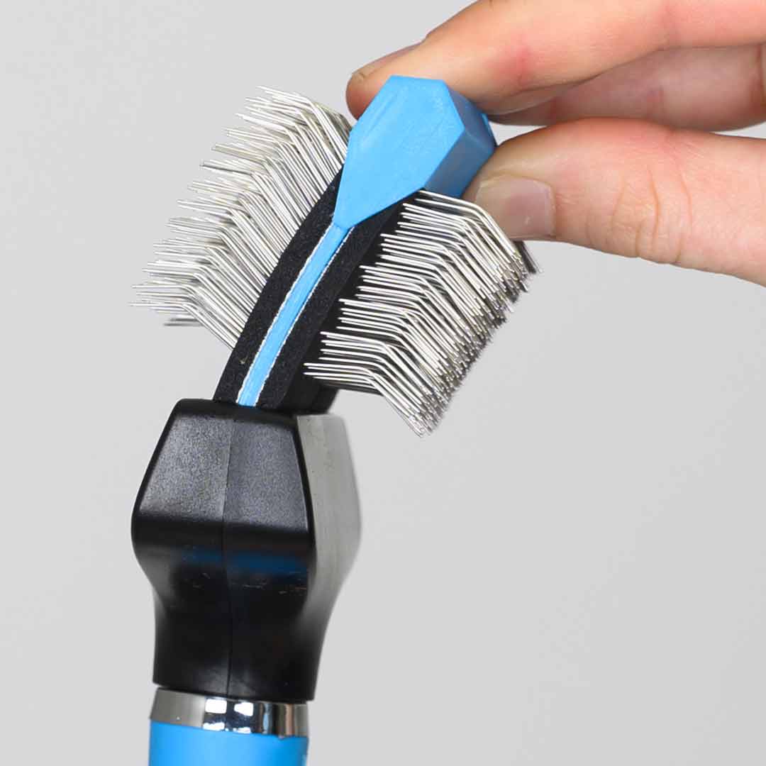 Flex Groom Profi Multibrush Doble - El cepillo para perros óptimo para el pelaje denso y grueso