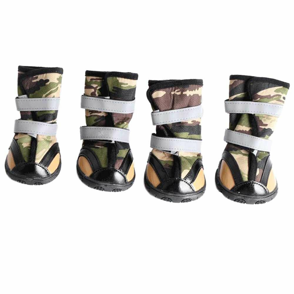 Zapatos para perros de GogiPet, Camuflaje militar