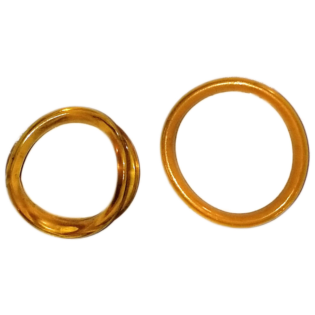 Tijeras rectas para perros de 19 cm y 7,5" en acero japonés "Golden Eye", con anillos protectores gratis