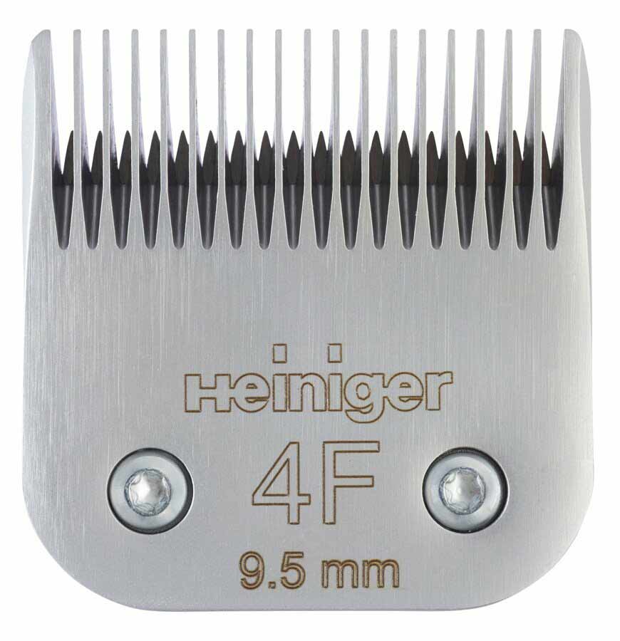 Cuchilla Heiniger, Size 4F de 9,5 mm. altura de corte, fina.