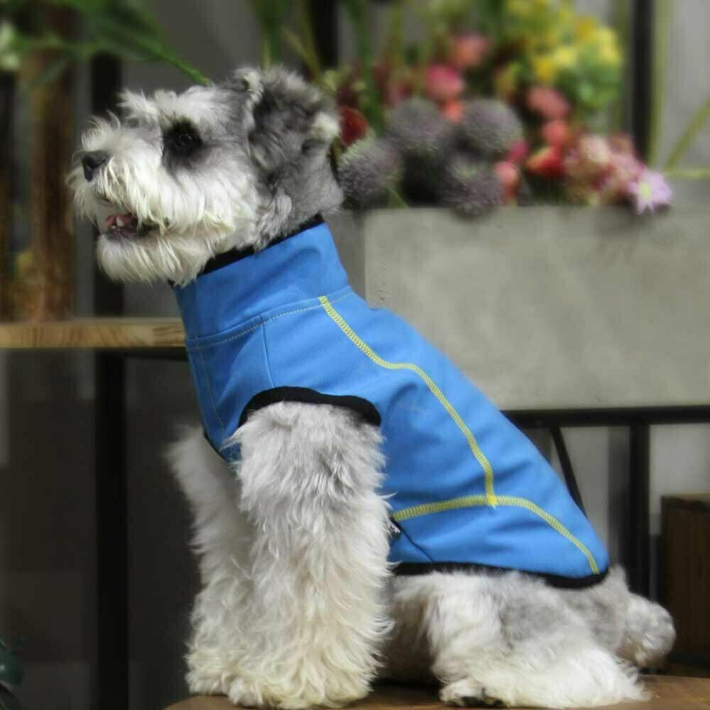 Chubasquero para perros "Outdoor Wear" azul sin mangas
