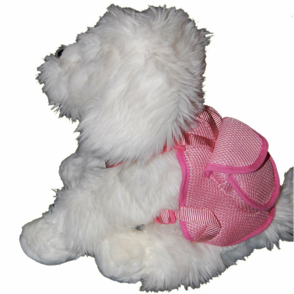 Mochila para perros - Arnés para perros rosa de GogiPet, talla M