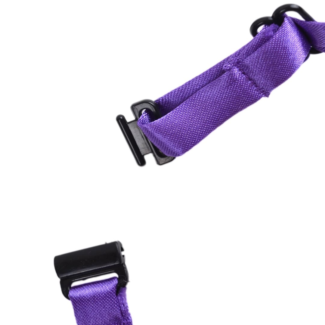 Corbata para perros en color morado de GogiPet® con autocierre