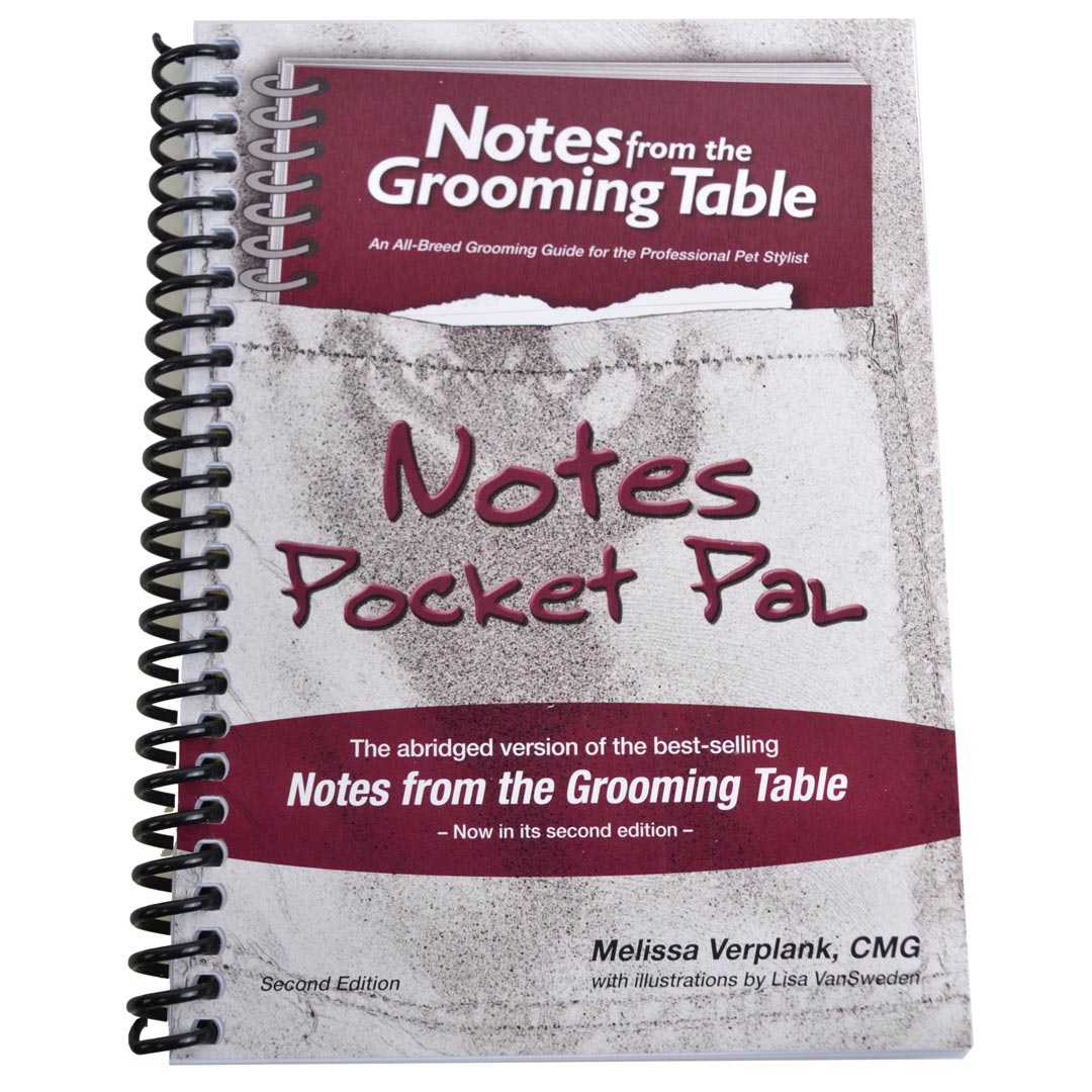 Notes Pocket Pal 2ª Edición, la versión de bolsillo del conocido Notes from the Grooming Table 2ª Edición