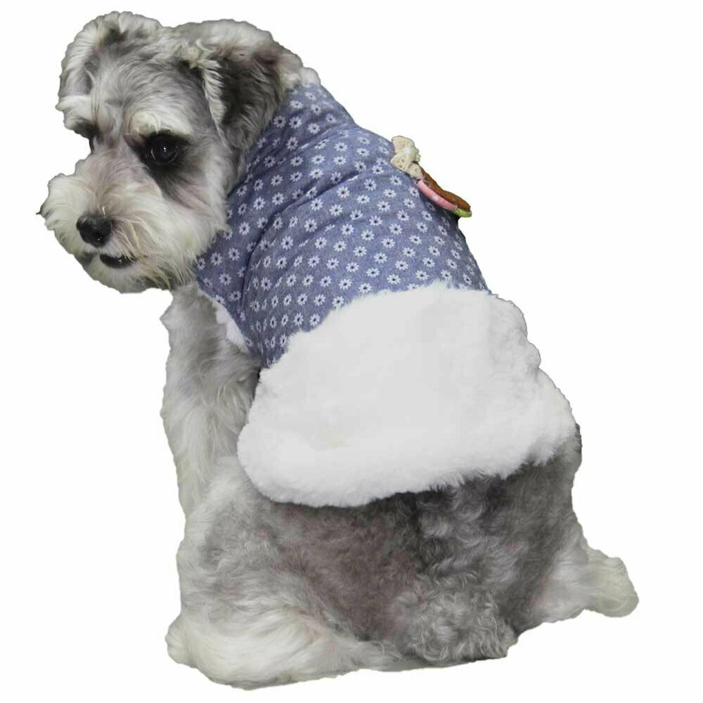 Chaleco cálido para perros "Florence" de GogiPet, azul, de alta calidad