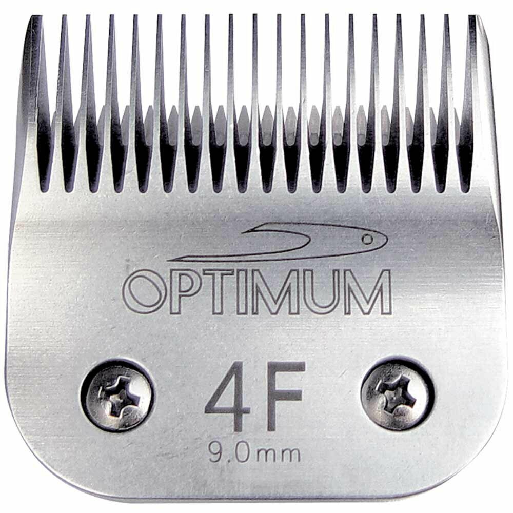 Cuchilla Optimum Snap On Size 4F (fina) de 9 mm. para Oster, Andis, Wahl Moser, Heiniger, Optimum y muchas otras cortapelos
