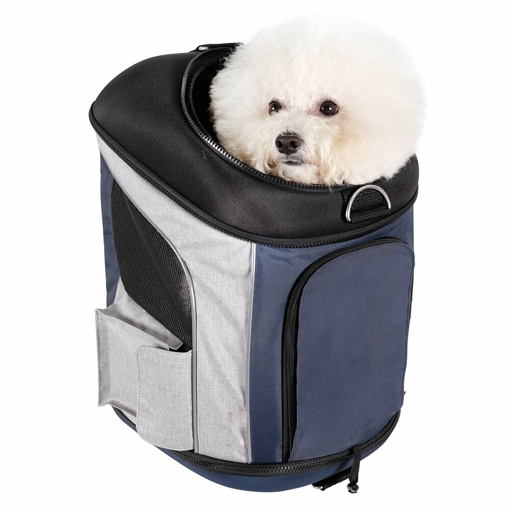 Bolso/mochila para perros con bebedero