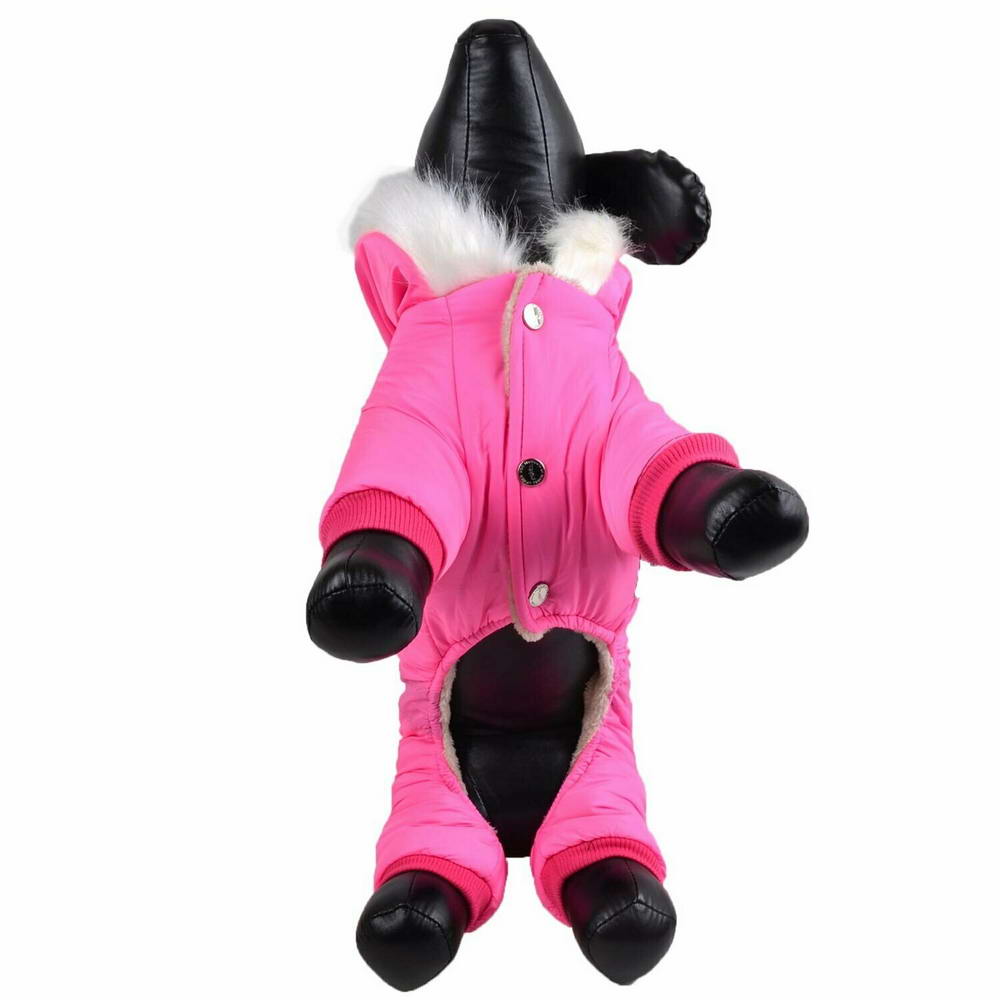 Mono de nieve para perros "Sky Fly" de GogiPet, rosa