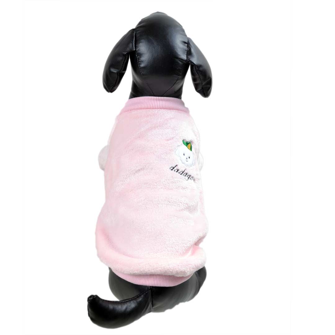 Suéter para perros de cálido y suave forro polar - Rosa 