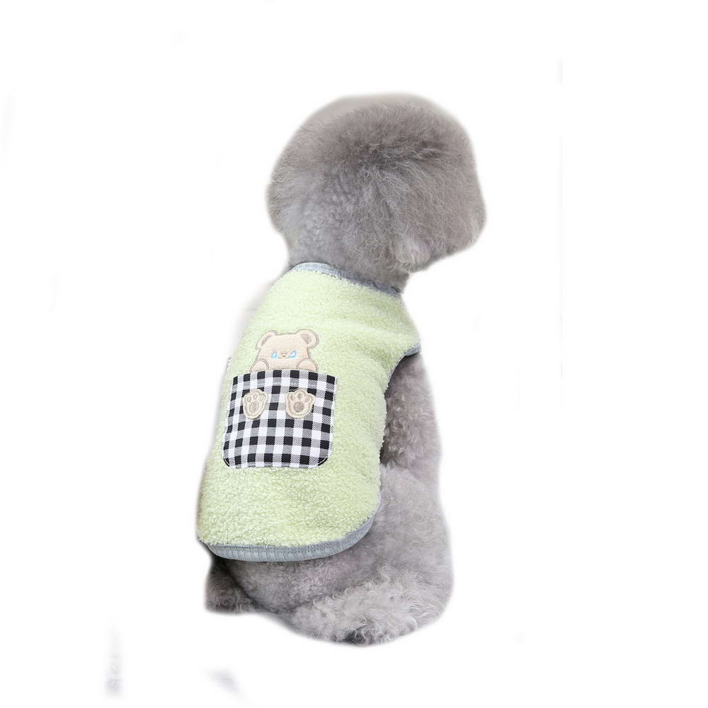 Suéter para perros de suave y esponjoso forro polar, Teddy Menta