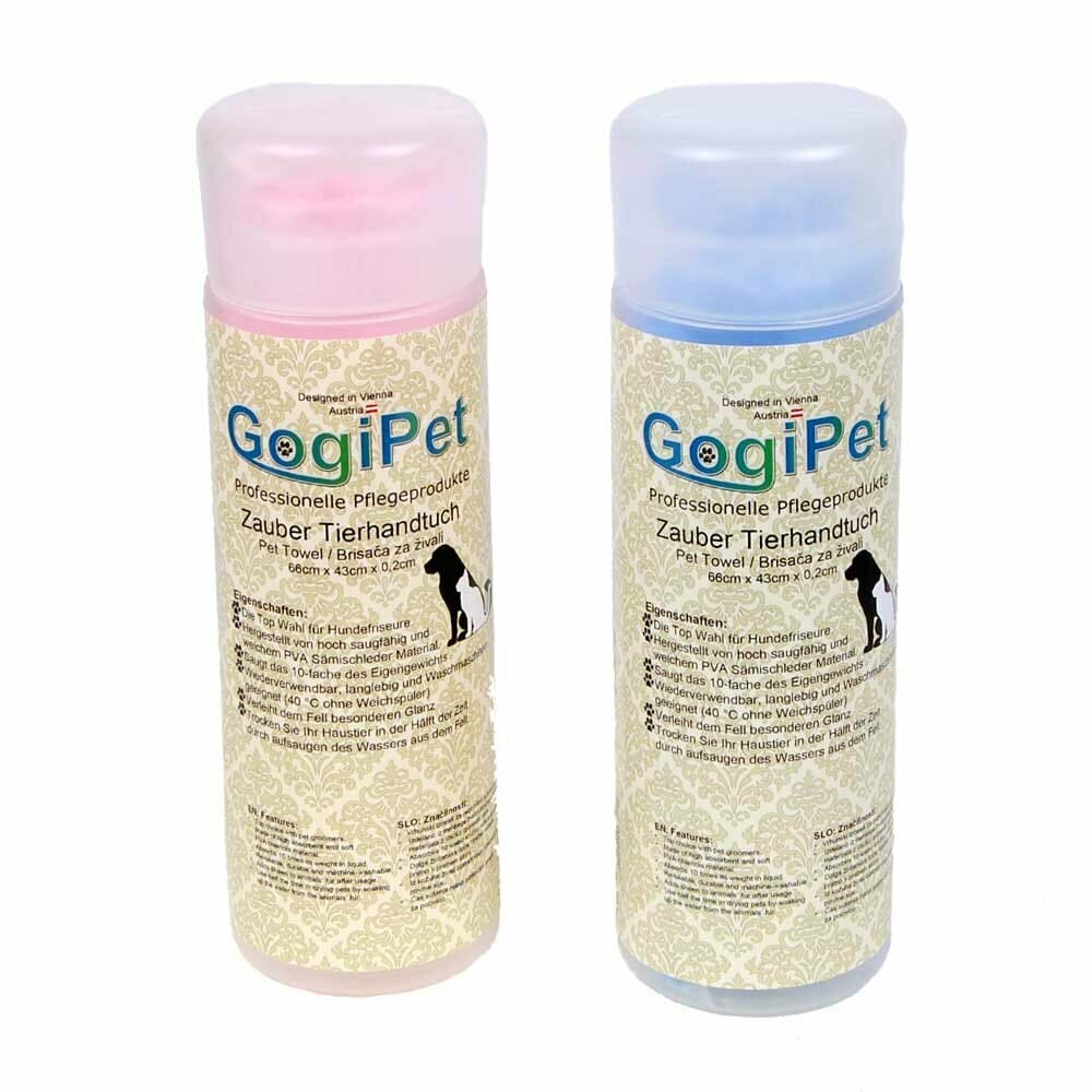 Toalla súper absorbente para el cuidado y la limpieza de los animales GogiPet.