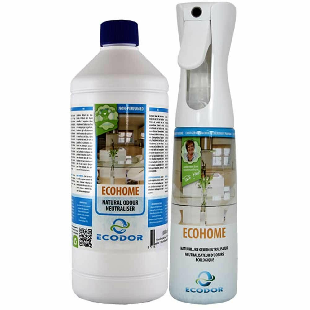 EcoHome Eliminador de olores en el hogar de Ecodor, pack súper económico y respetuoso con el medio ambiente!