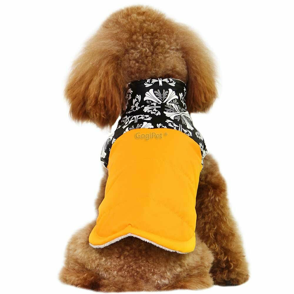 Chaleco cálido para perros "Nancy" de GogiPet, amarillo