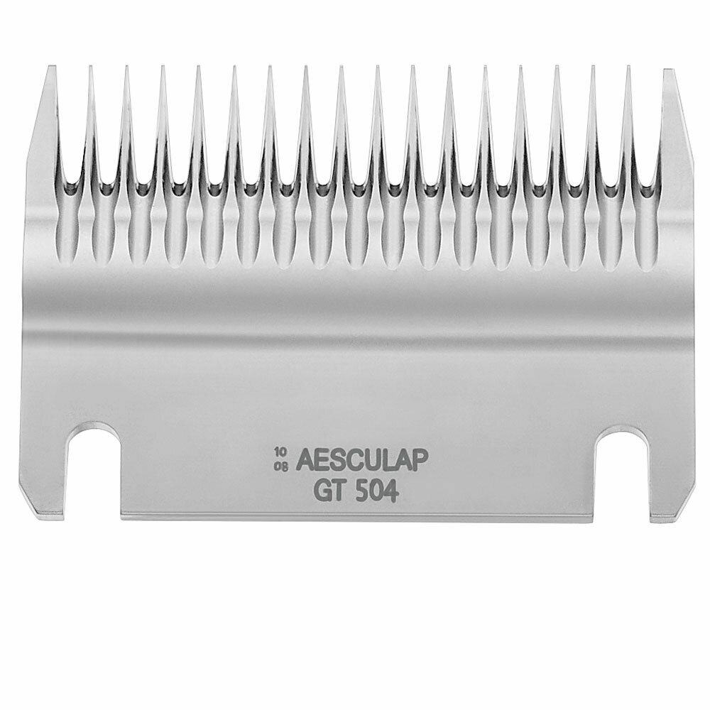 Cuchilla de corte Aesculap GT504-Cuchilla inferior con 18 dientes anchos y 3 mm. altura de corte