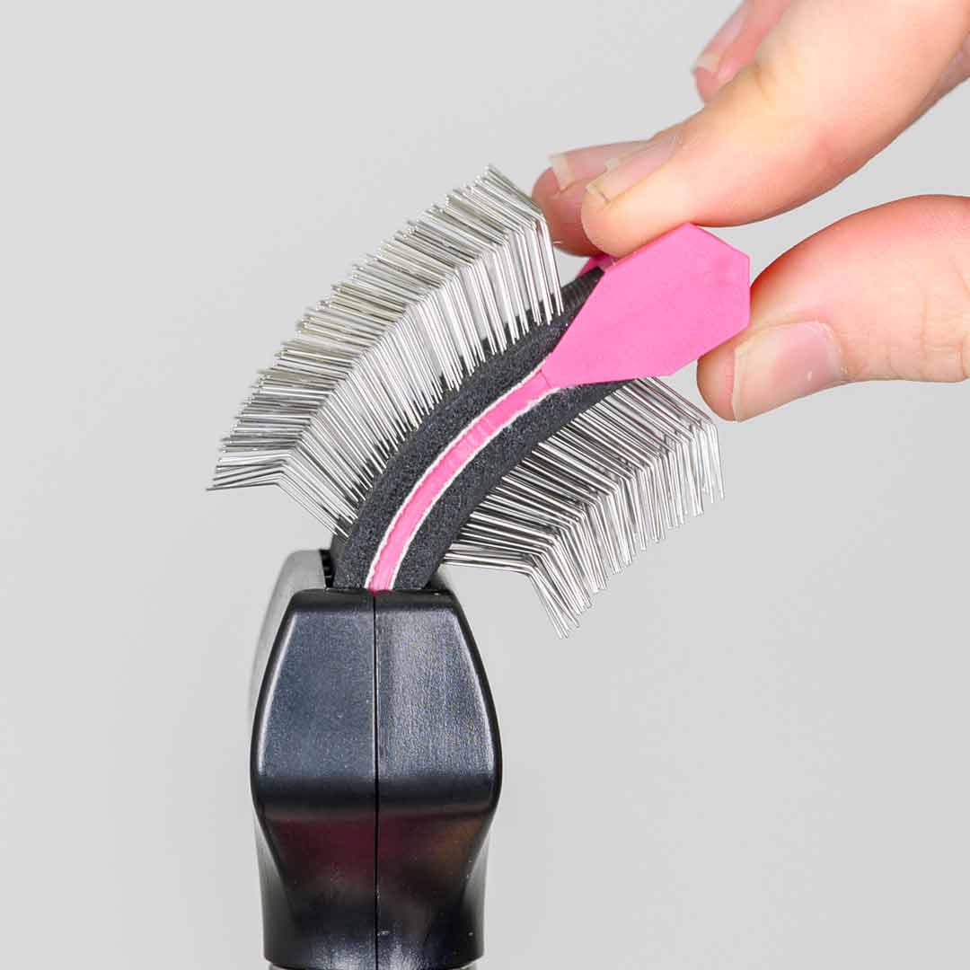Flex Groom Profi Multibrush Doble - El cepillo para perros óptimo para el pelaje fino y suave