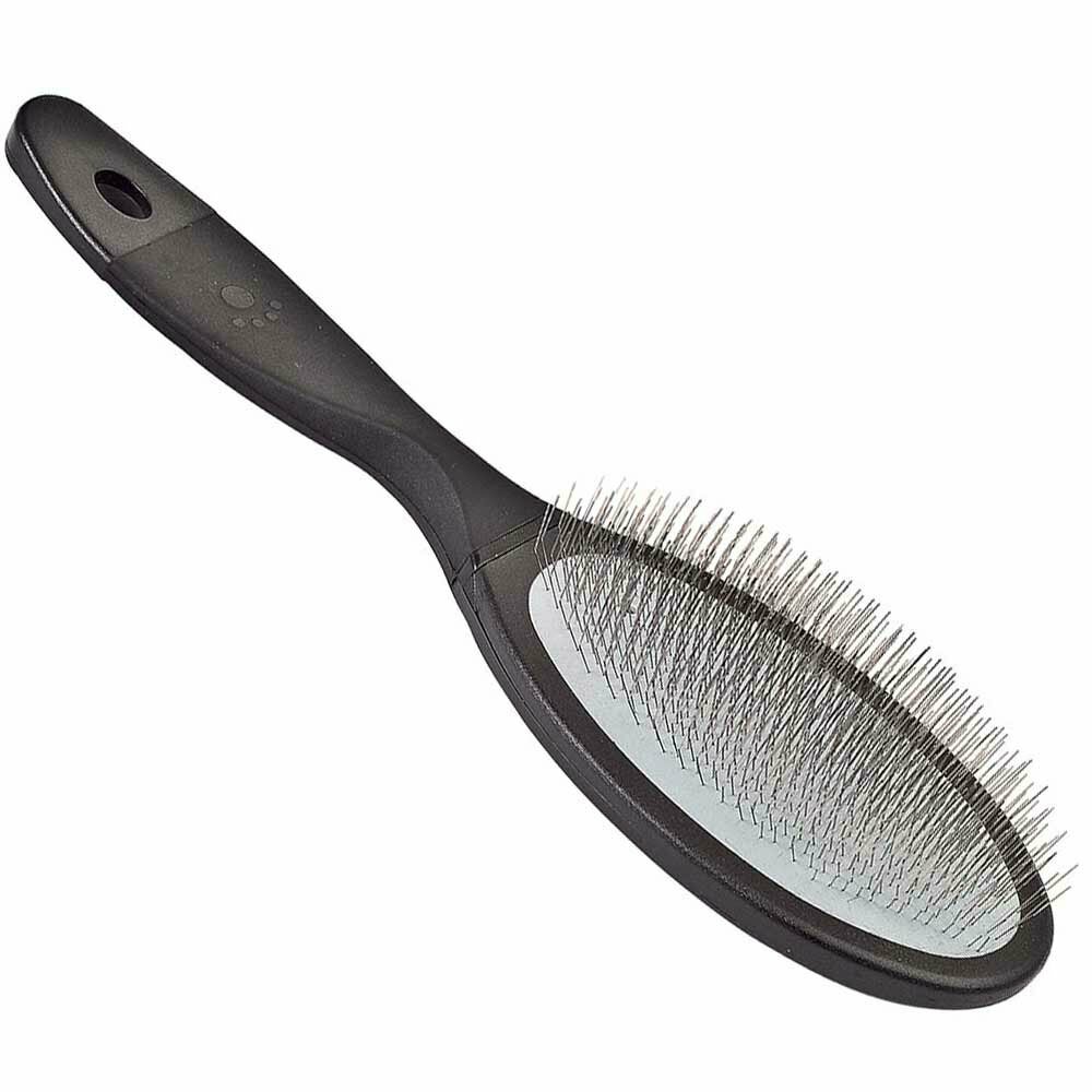 Cepillo de púas metálicas Luxus para zurdos con dientes de 1,8 cm, pequeño