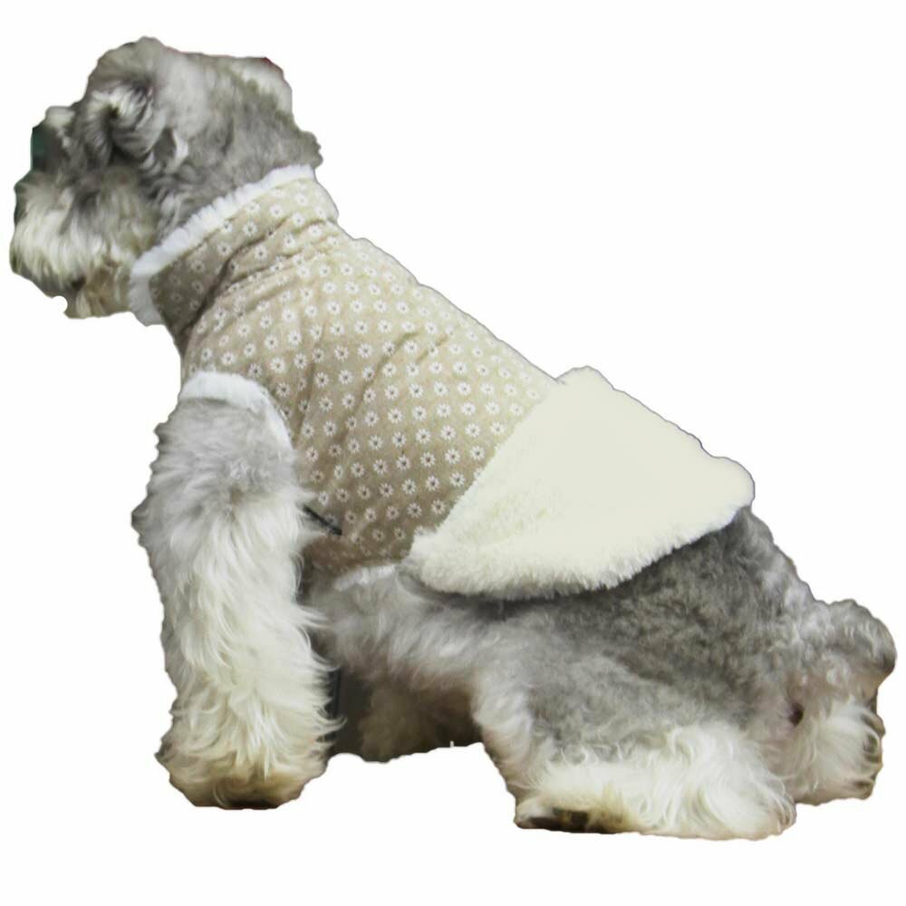 Chaleco cálido para perros "Florence" de GogiPet, marrón, de alta calidad