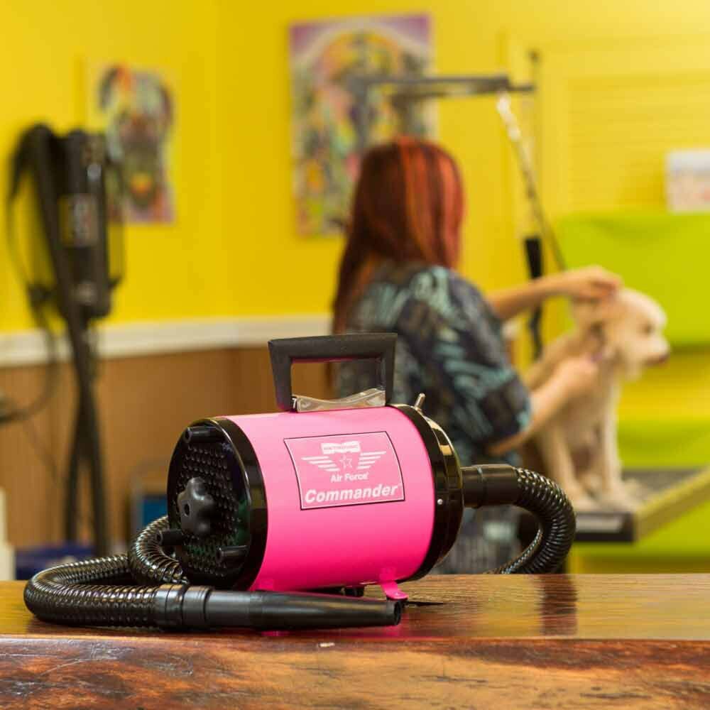 Secador para perros de Metro, rosa- edición limitada