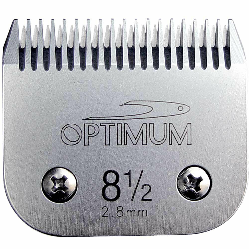 Cuchilla Snap on Optimum #8,5 de 2,8 mm altura de corte para: Oster, Andis, Moser, Heiniger, Optimum y otras cortapelos.