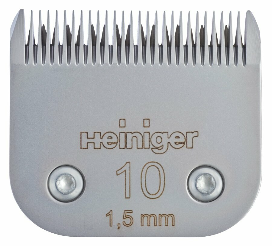 Cuchilla Heiniger Saphir, Size 10 de 1,5 mm. altura de corte. 