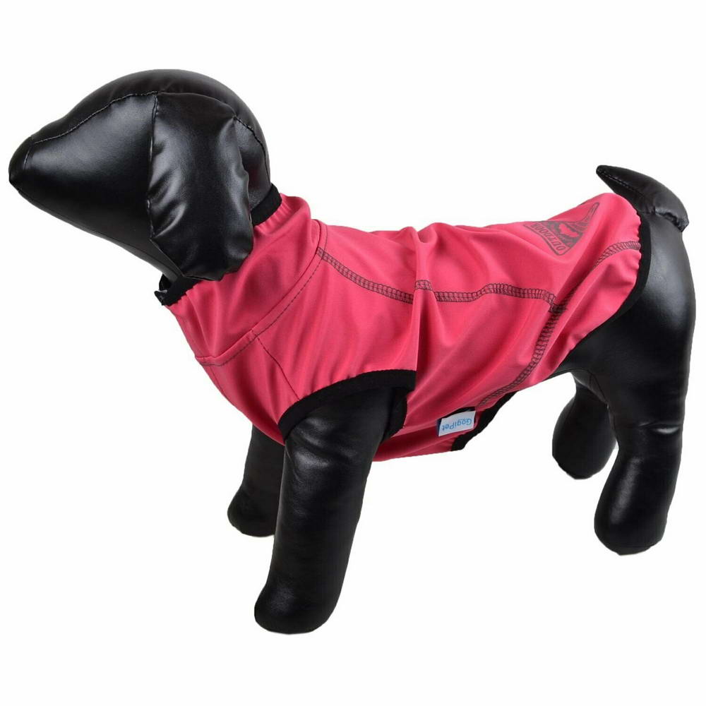 Chubasquero cómodo para perros "Outdoor Wear" rosa sin mangas