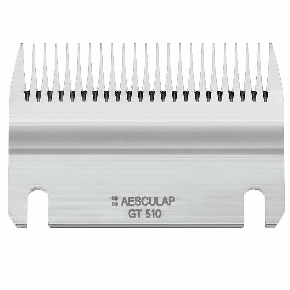 Cuchilla de corte Aesculap GT510-Cuchilla inferior con 24 dientes medianos y 5 mm. altura de corte
