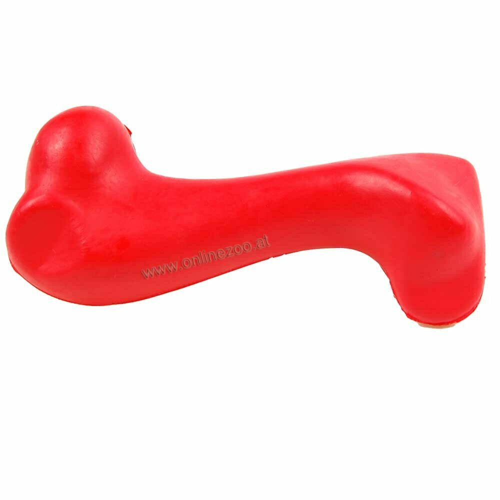 Juguetes de goma para perros - Hueso dental de goma resistente.