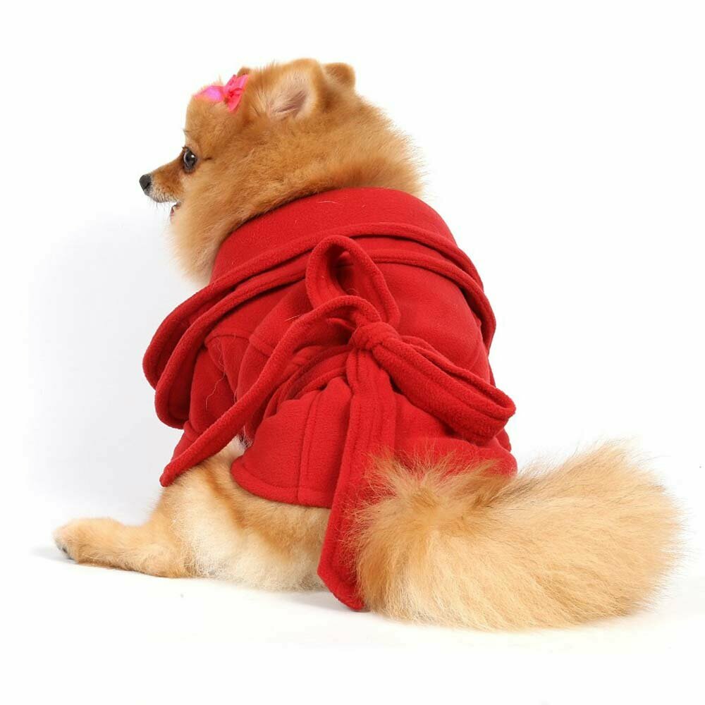 Abrigo rojo para perros de DoggyDolly W311