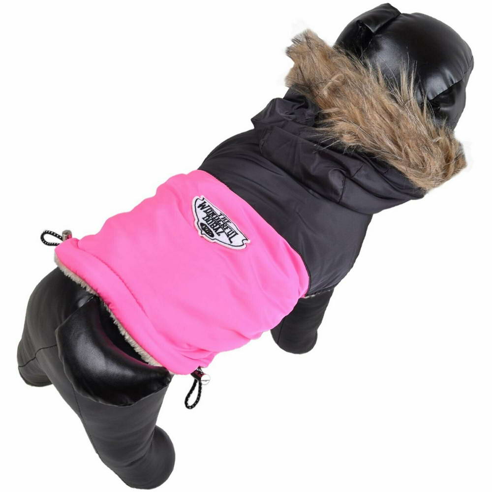Chaleco cálido para perros "Alice" de GogiPet, rosa 