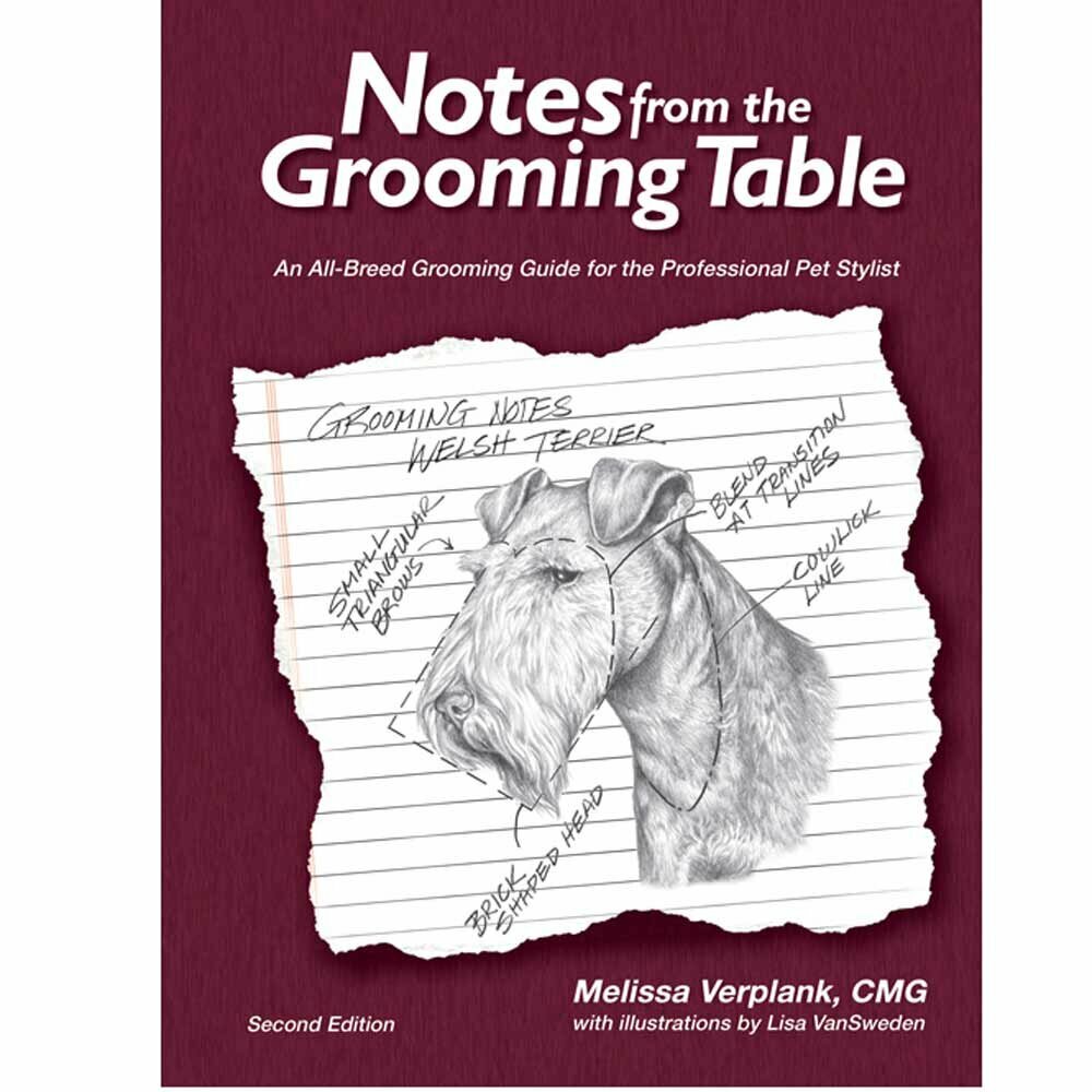 Guía para el cuidado de todas las razas para el estilista profesional de mascotas - Notes from the Grooming Table en inglés