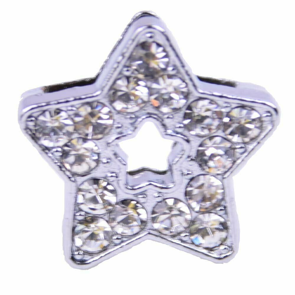 Estrella con 15 piedras de strass de 14 mm.