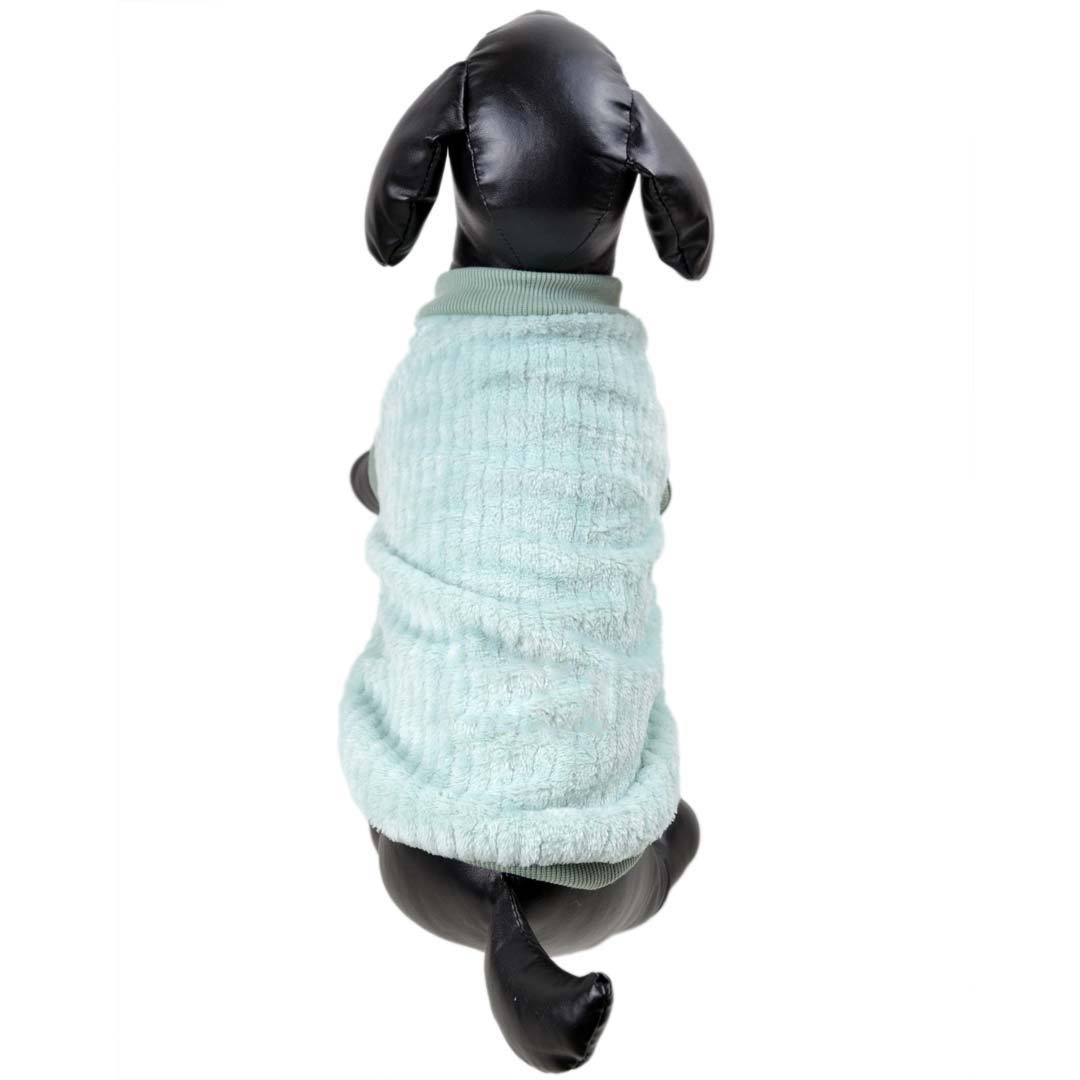 Cálido suéter para perros de forro polar cepillado