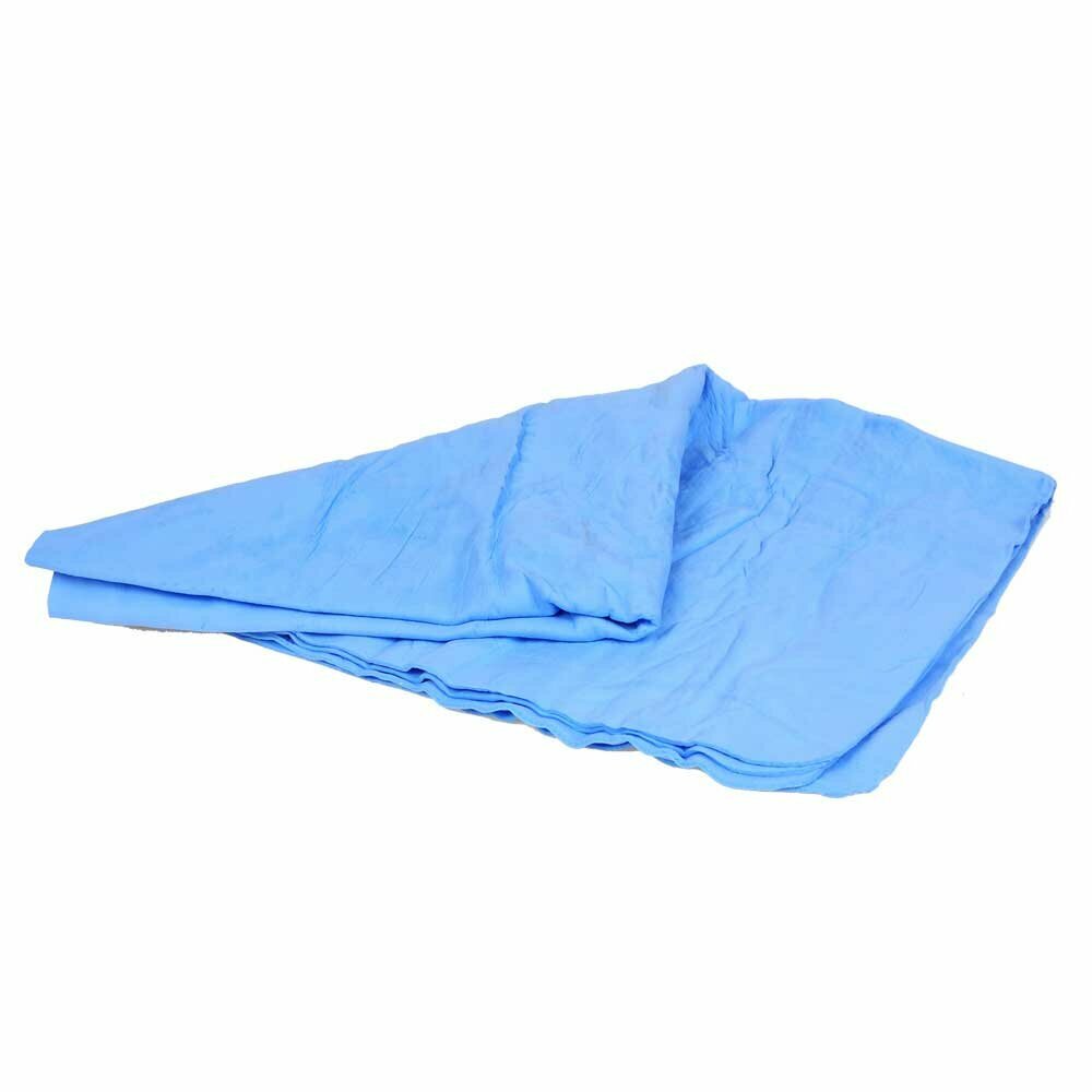 Toalla de baño súper absorbente GogiPet® azul.