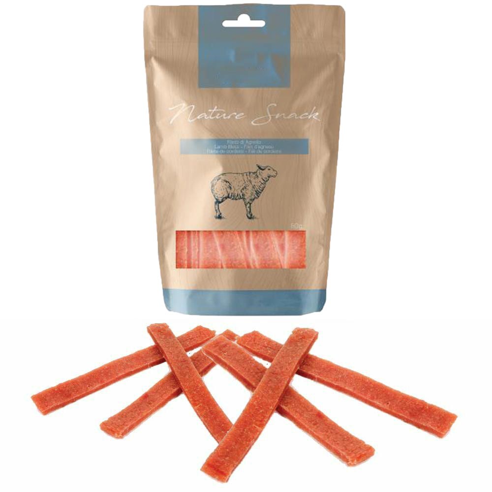 Filetes de cordero gourmet - Snacks para perros.