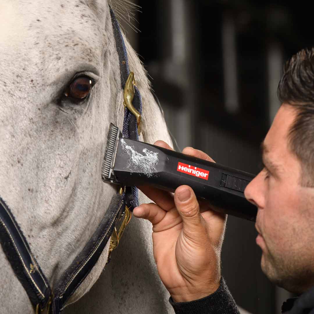 Esquiladoras de baja vibración para el corte parcial de caballos - Heiniger Saphir Horse